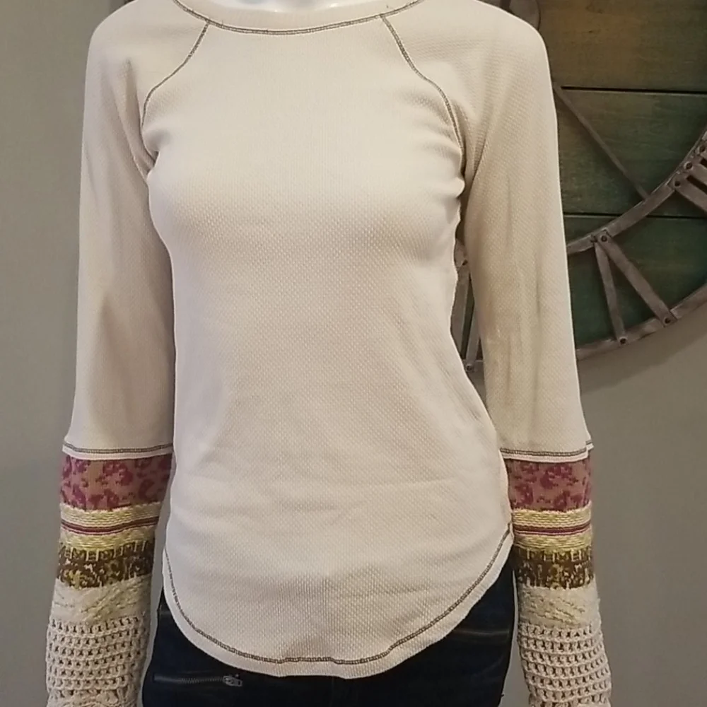 Free People In the Mix Cuff top